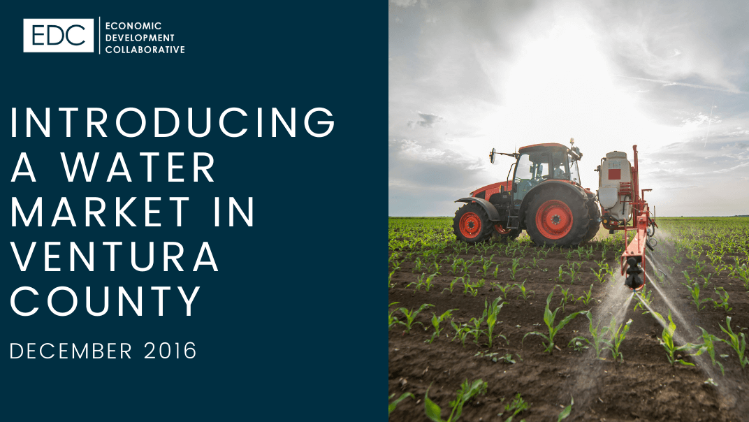 Introducing a Water Market in Ventura County